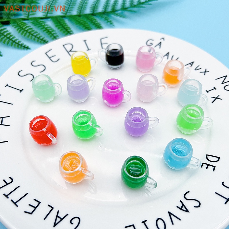 Set 5 Cốc Mini Phát Quang Dùng Để Trang Trí Tiểu Cảnh