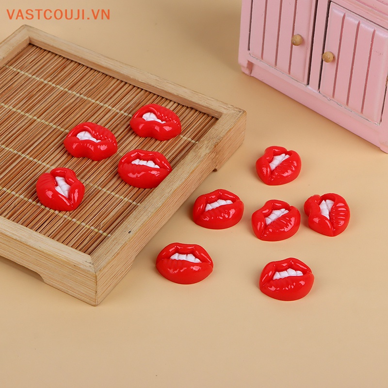 10 Móc Khóa Hình Đôi Môi Đỏ Gợi Cảm