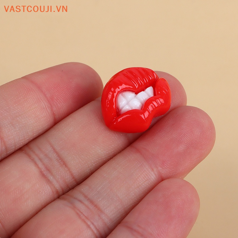 10 Móc Khóa Hình Đôi Môi Đỏ Gợi Cảm