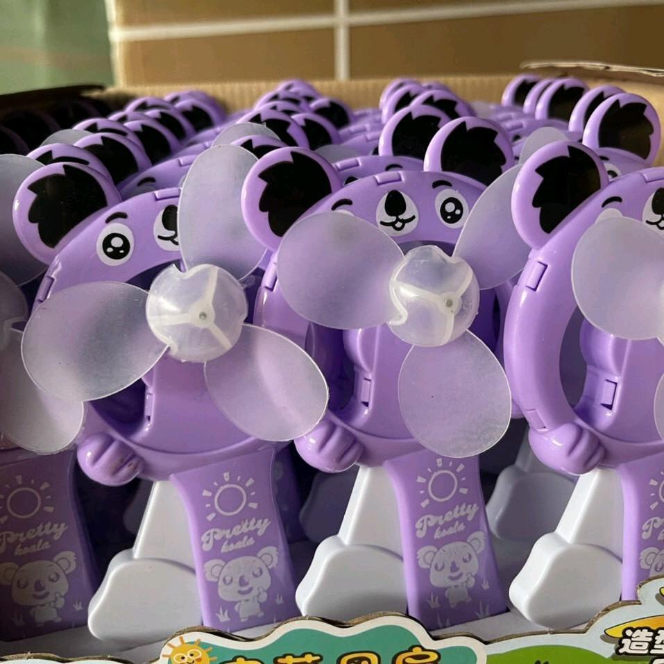 Quạt Cầm Tay Hình Thú Ngộ Nghĩnh Đáng Yêu , Quạt bóp tay mini , Quạt chạy bằng cơm , Quạt giá rẻ