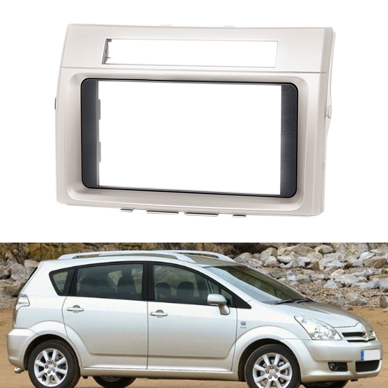 2din Car CD-DVD Radio Fascia gắn cho TOYOTA Corolla Verso 2004-2009 Bảng điều khiển âm thanh nổi Khung lắp bảng điều khiển xung quanh