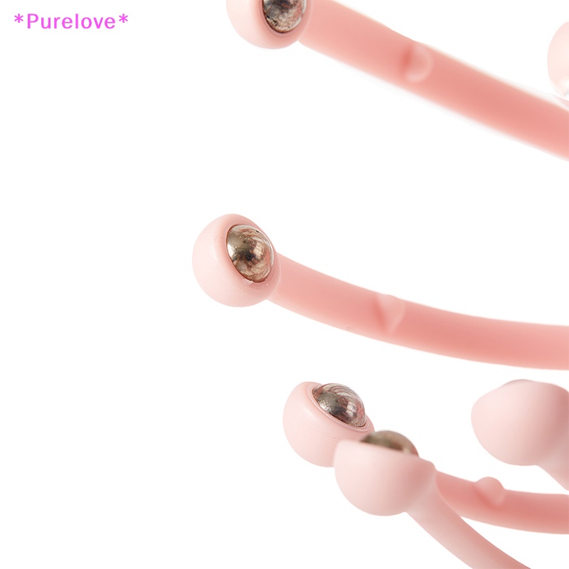 1 Dụng Cụ Mát Xa Đầu Với 18 Ngón Tay Giúp Giảm Căng Thẳng