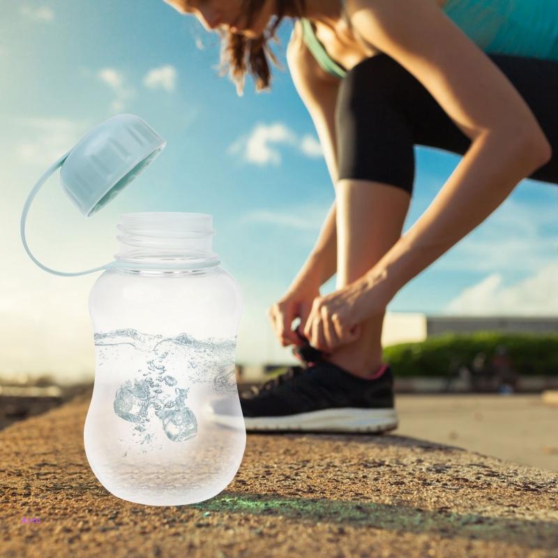 Bình Nước Nhựa Mini 200Ml Nhiều Màu Dễ Thương Cho Bé