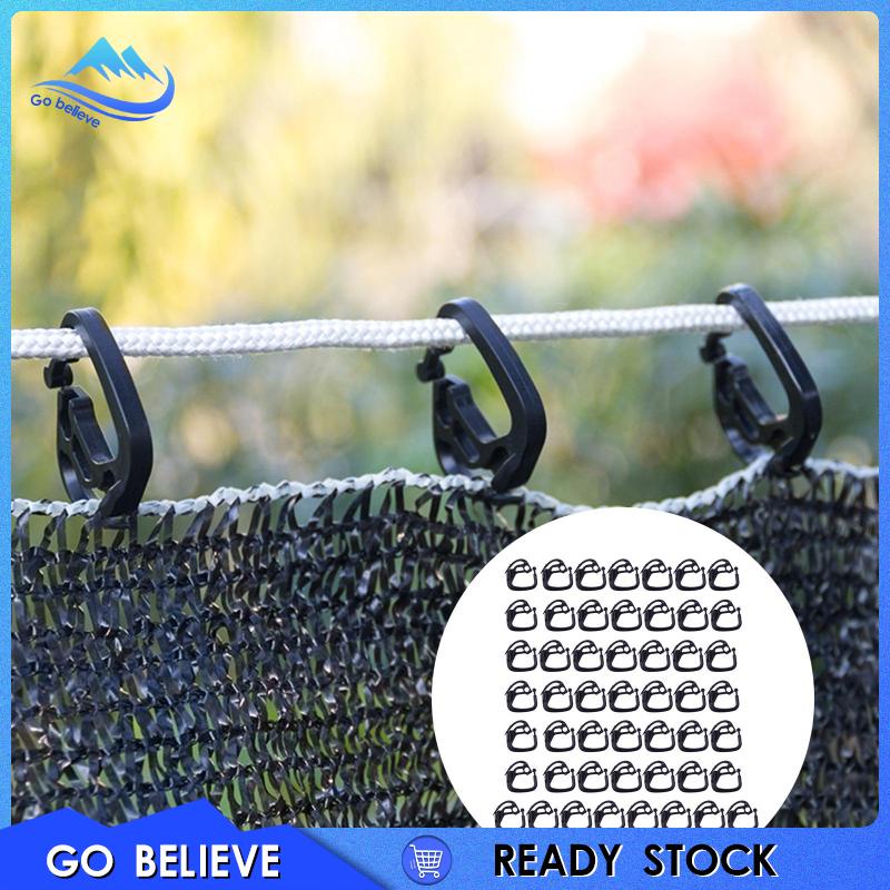 Set 50 Kẹp Lưới Che Nắng Ngoài Trời Cho Nhà Kính