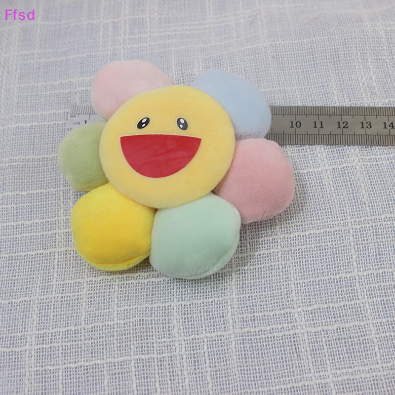 {Ffsd} Bán Chạy 1 Cái Móc Khóa Xe Hơi / Túi Xách Hình Hoa Hướng Dương Nhồi Bông