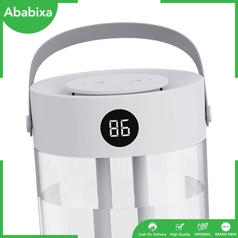 [Ababixa] Máy Phun Sương Tạo Độ Ẩm Không Khí Cá Nhân Để Bàn Có Đèn LED Sạc USB Nhỏ Gọn Yên Tĩnh 3L Cho Dorm