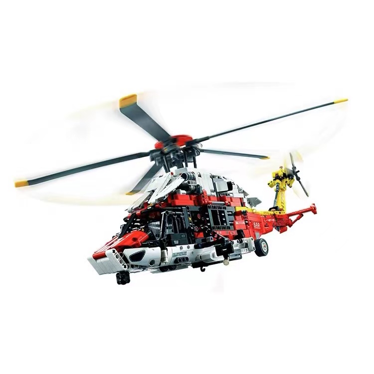 Đồ chơi Lắp ráp Mô hình máy bay Airbus H175 Rescue Helicopter 74666