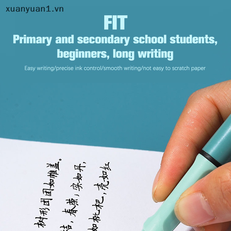 Bút Mực Dạng Nhấn Ngòi 0.38mm Có Thể Thu Gọn Tiện Dụng Cho Văn Phòng / Trường Học