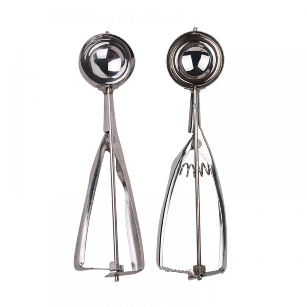 Muỗng Múc Kem Bằng Bạc Dài 20cm Chất Lượng Cao