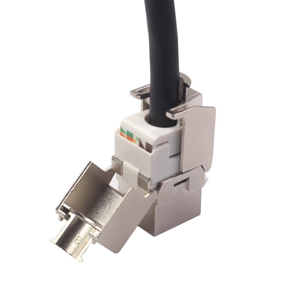 QUINTON Mô Đun Mạng CAT.5E CAT.5E Bảo Vệ 180 Độ RJ45 6 RJ 45 Chuyên Dụng