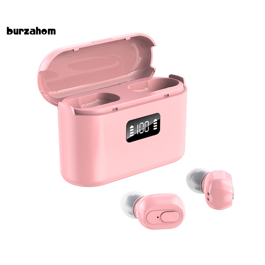 Tai Nghe Bluetooth 5.1 Không Dây Thông Minh Bur J22 9D Có Thể Sạc Được