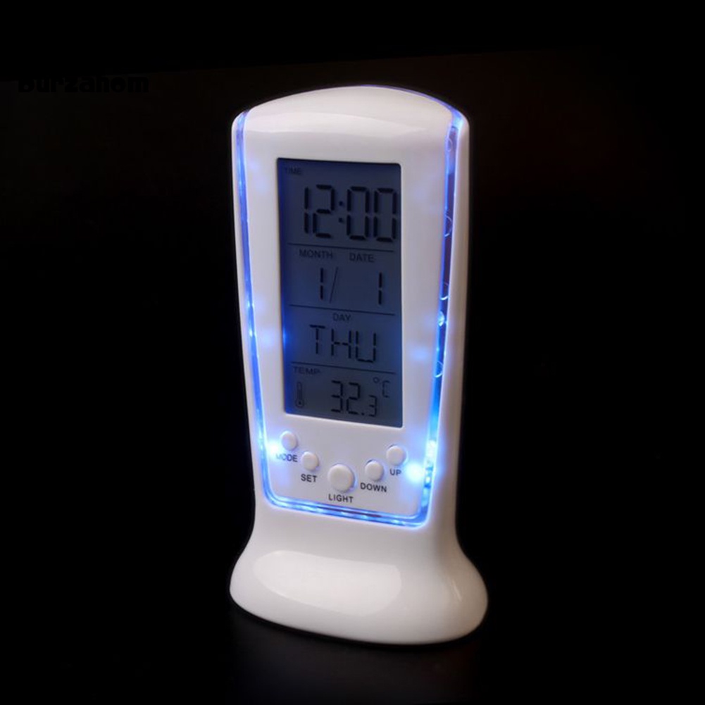 Đồng Hồ Báo Thức Điện Tử Màn Hình LCD Đa Dụng Chất Lượng Cao