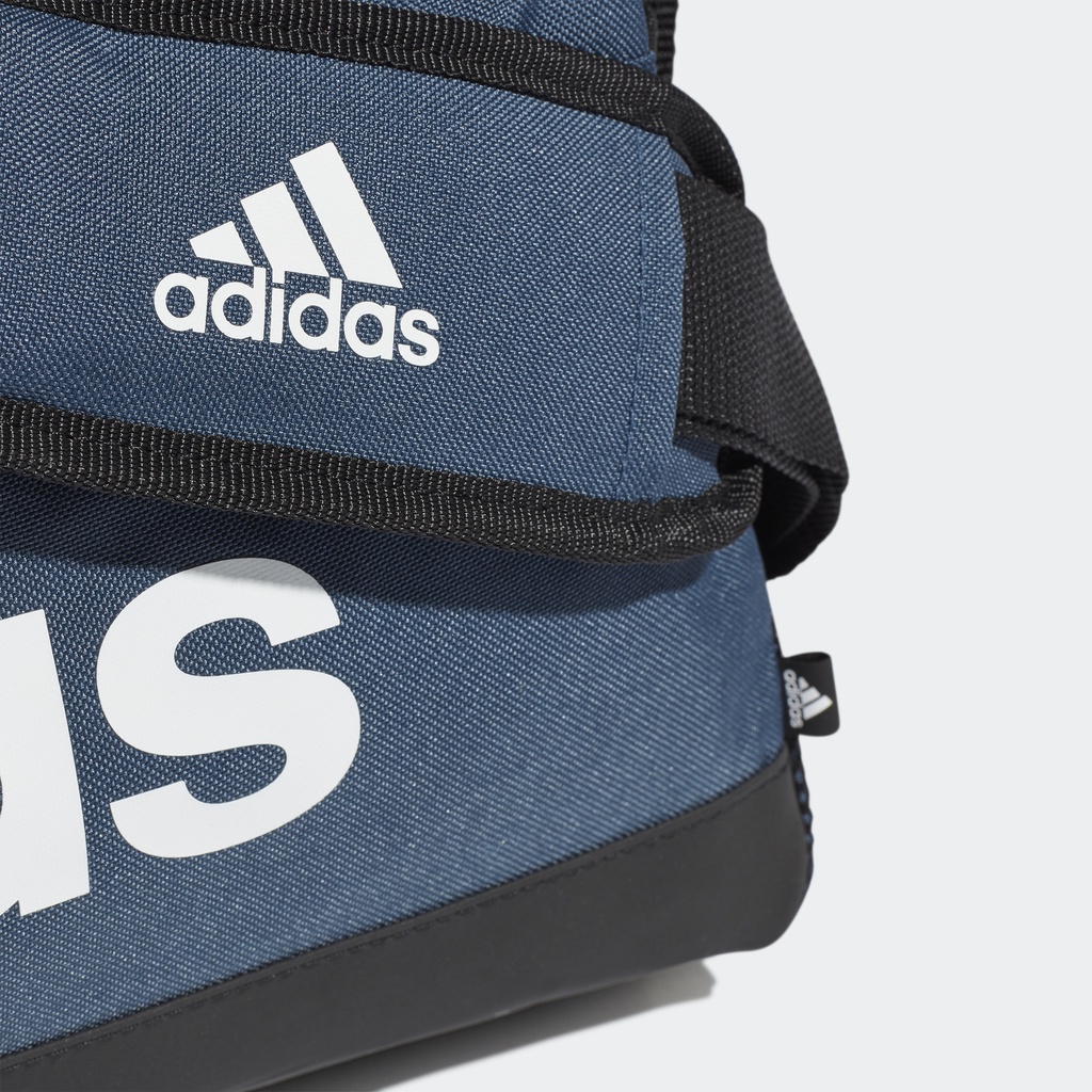 Adidas Phong cách sống Túi Duffel Logo Essentials Siêu Nhỏ Unisex Màu xanh da trời GN2035