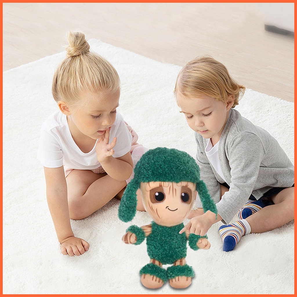 Thú Nhồi Bông Hình Cầu Hoạt Hình 30cm Mềm Mại Trang Trí Xe Hơi