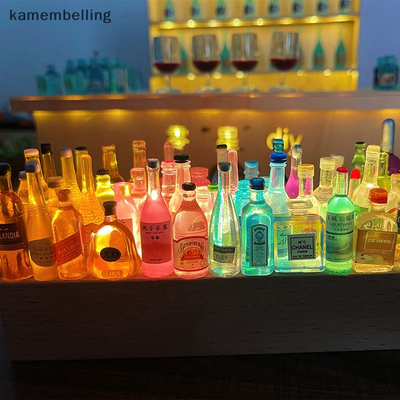 Bộ 5 Lọ Phụ Kiện Trang Sức / Điện Thoại Bằng Nhựa Resin Thủ Công DIY