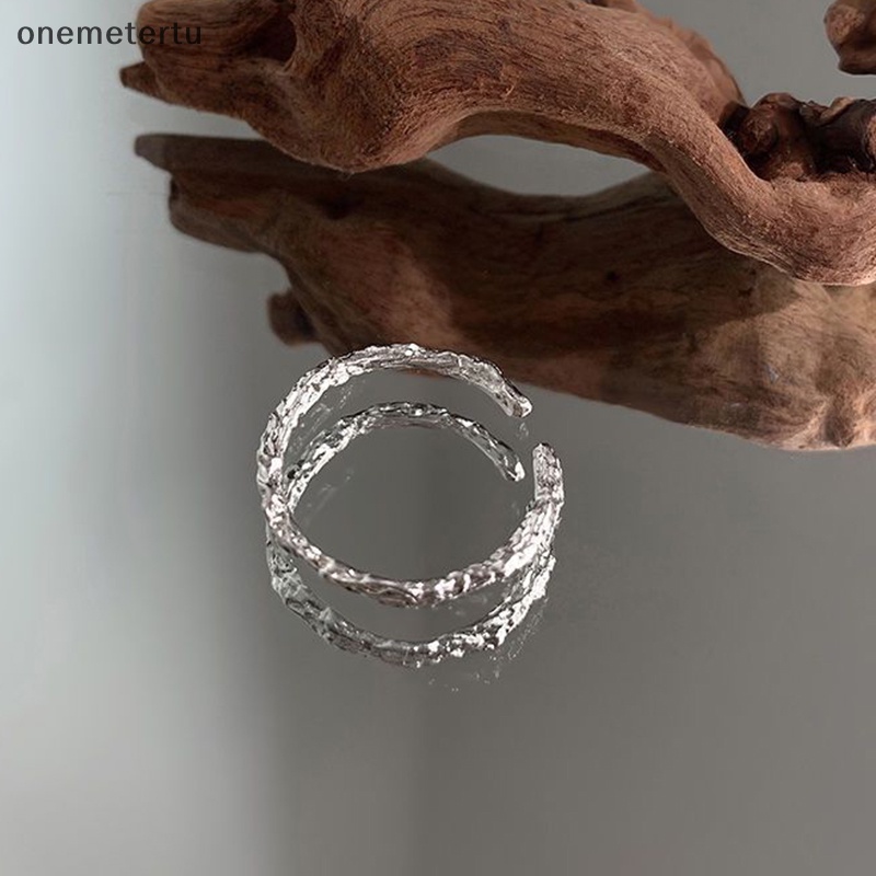 Onemetertu Nhẫn Hở Điều Chỉnh Được Thiết Kế Đơn Giản Thời Trang Cá Tính Cho Nữ EN