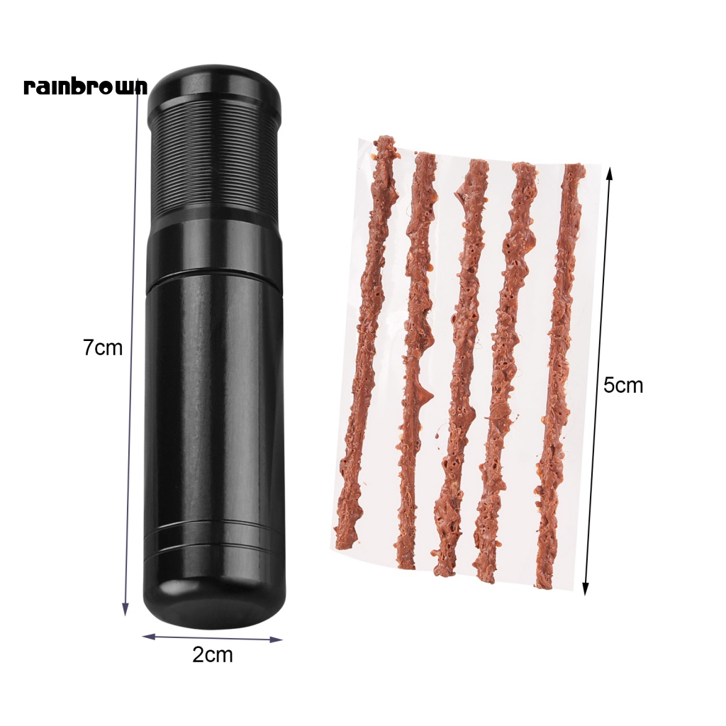 &lt; Rainbrown &gt; Bộ Dụng Cụ Sửa Chữa Lốp Xe Đạp Khẩn Cấp Không Dễ Biến Dạng Dễ Sử Dụng