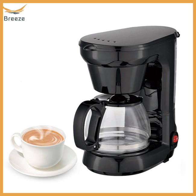 Máy Pha Cà Phê Tự Động Dung Tích Lớn 650w 750ml Kèm Đế Giữ Nhiệt