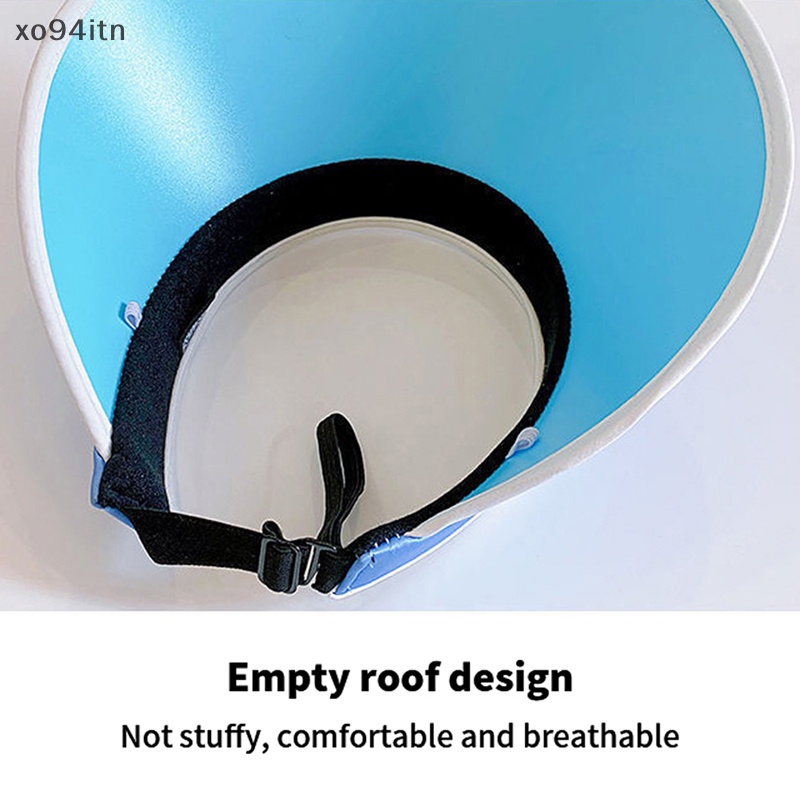 Mũ Rộng Vành Hở Chóp Chống Tia Uv Thoáng Khí Thời Trang Mùa Hè Cho Nữ