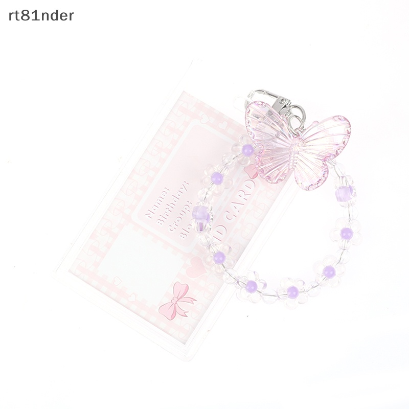 Rt Bao Đựng Thẻ Ngân Hàng / Thẻ Ngân Hàng / Xe Buýt Hình Bươm Bướm Pha Lê