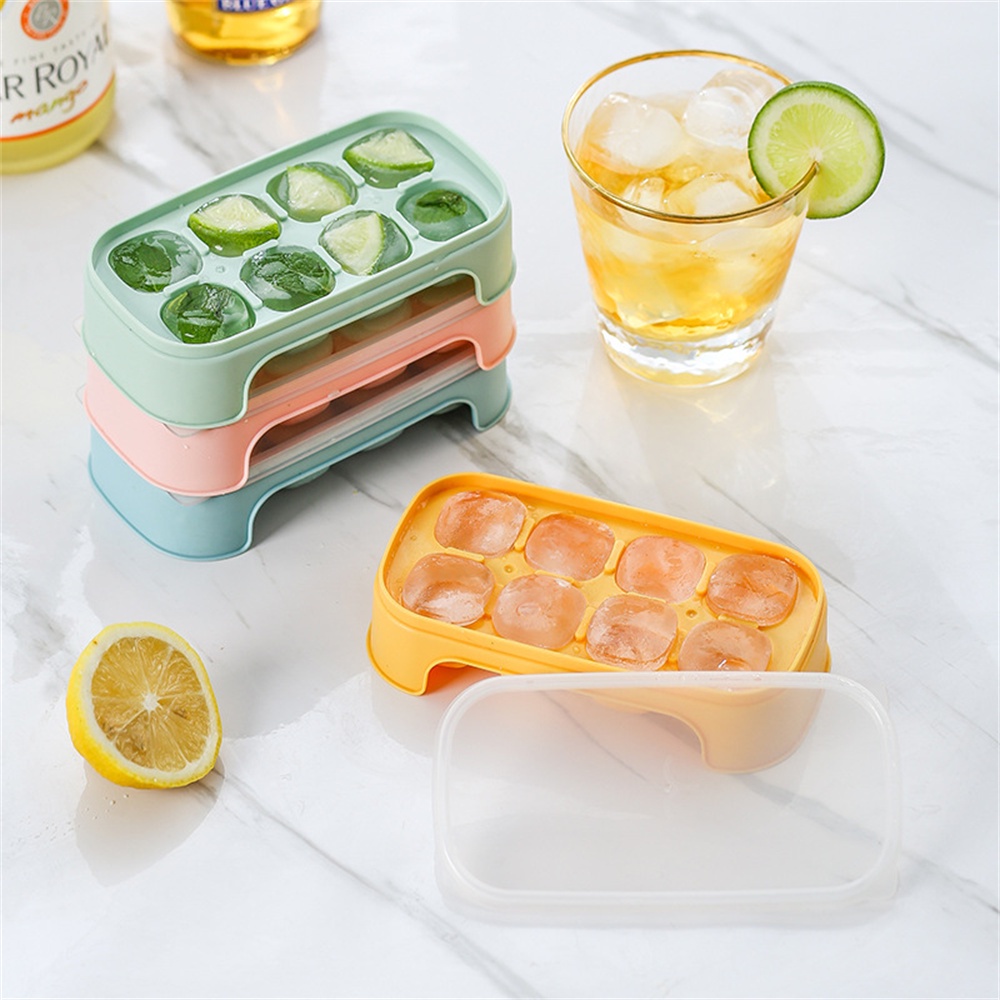 Khuôn Làm Đá / Thạch Hình Vuông Cỡ Lớn Tiện Dụng Cho Nhà Bếp DIY