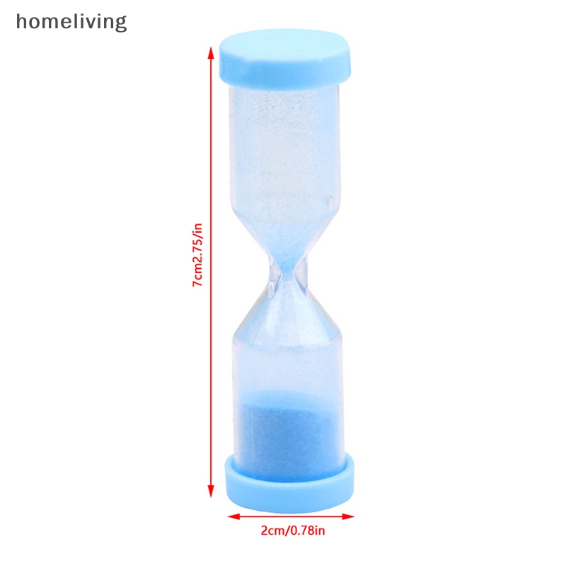 Set 3 Đồng Hồ Cát Mini Nhiều Màu Sắc Có Hẹn Giờ Chải Răng Cho Bé