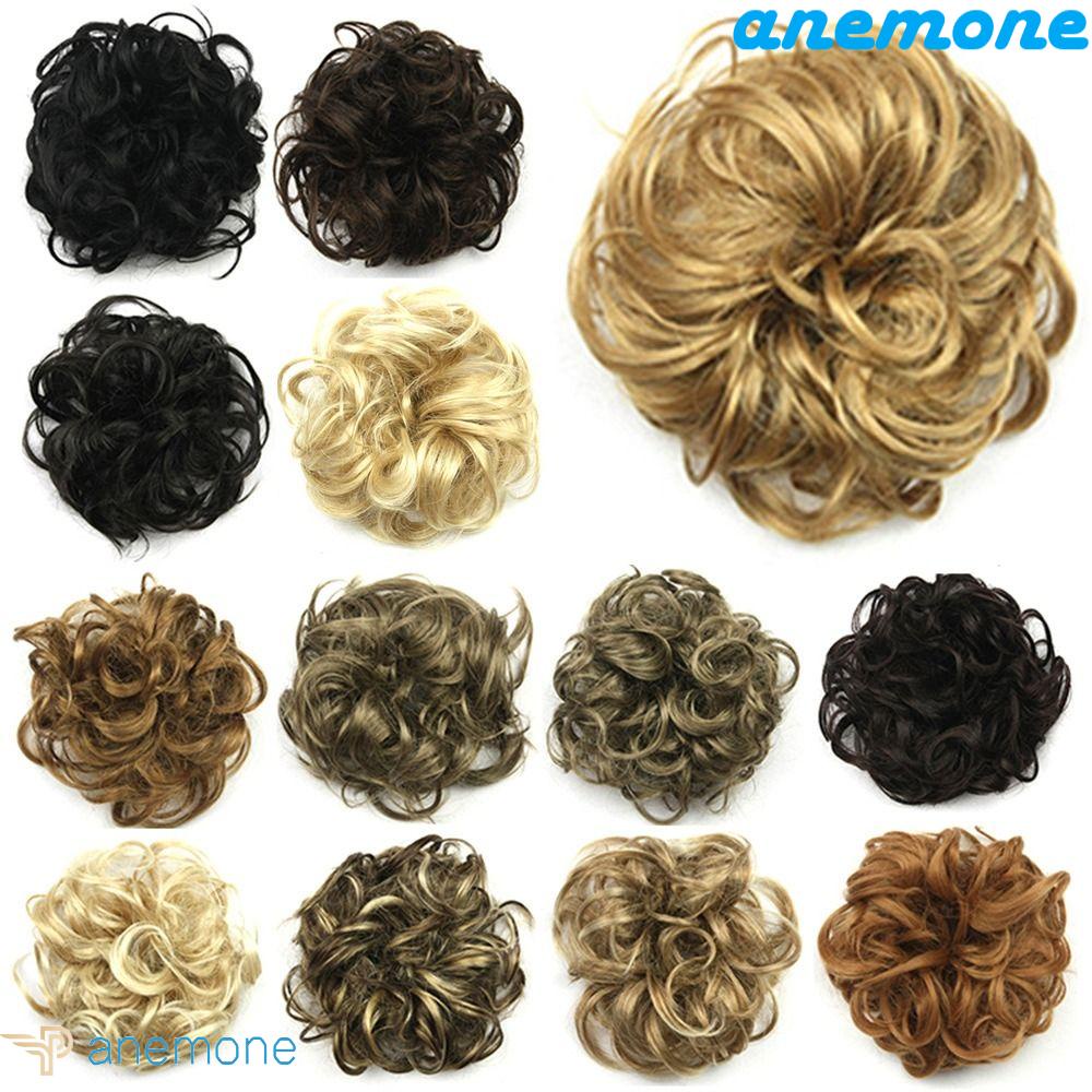 Búi Tóc Giả Vô Hình Màu Đen / Nâu Dành Cho Cô Dâu