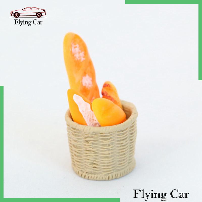 [Lzdjfmy2] Set Bánh Mì Tỉ Lệ 1 / 12 Đồ Chơi Cho Nhà Búp Bê