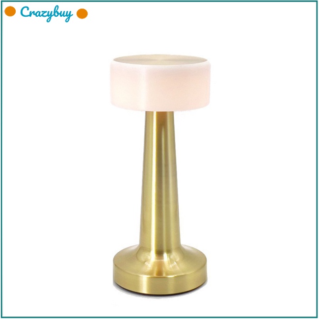 Cr Đèn Led Để Bàn 3 Màu Tiết Kiệm Năng Lượng Phong Cách Retro