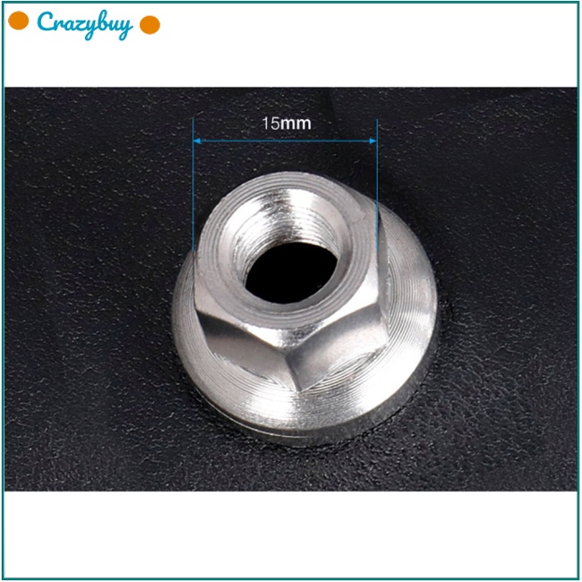 Cr Đai Ốc Trục Bánh Xe Đạp Chống Trượt 9mm 10mm