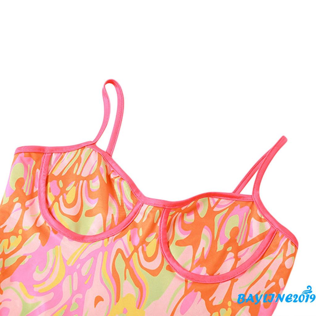 Đầm không tay Hở Vai In Hoa Thời Trang Mùa Xuân Hè Size S-M-L