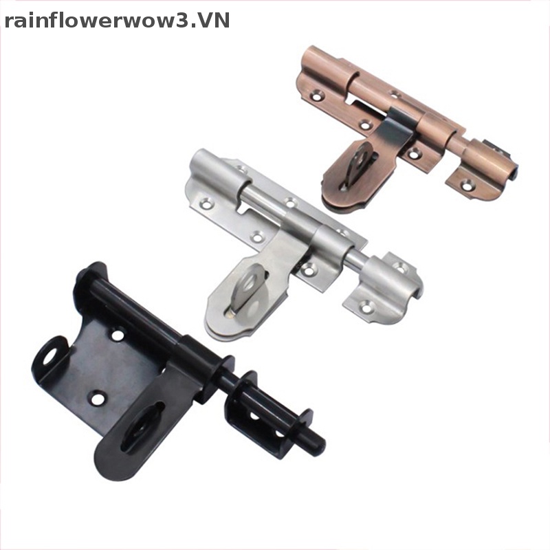 Chốt Khóa Cửa Trượt Bằng Thép Không Gỉ Cứng 4 / 6Inch