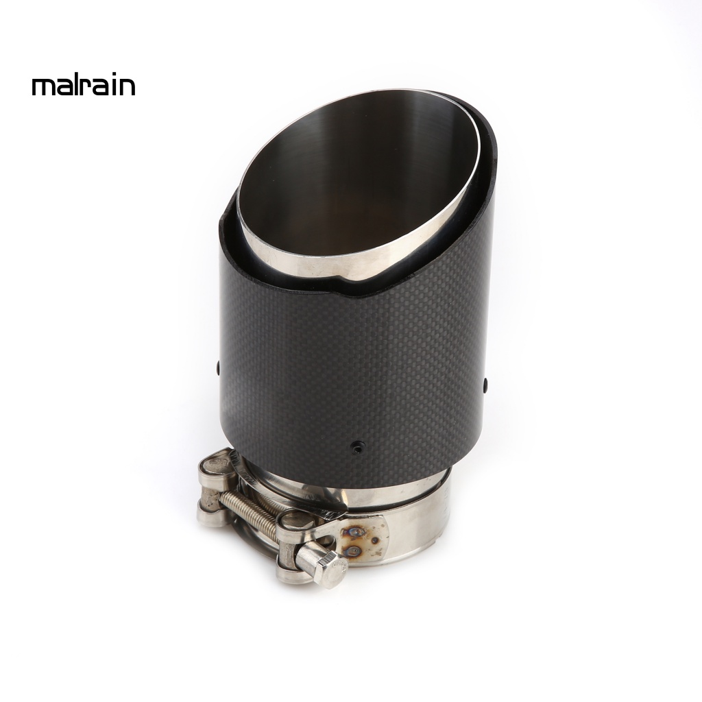 Ống Xả Khí Bằng Sợi Carbon 75mm Thay Thế Chuyên Dụng Cho Xe Hơi