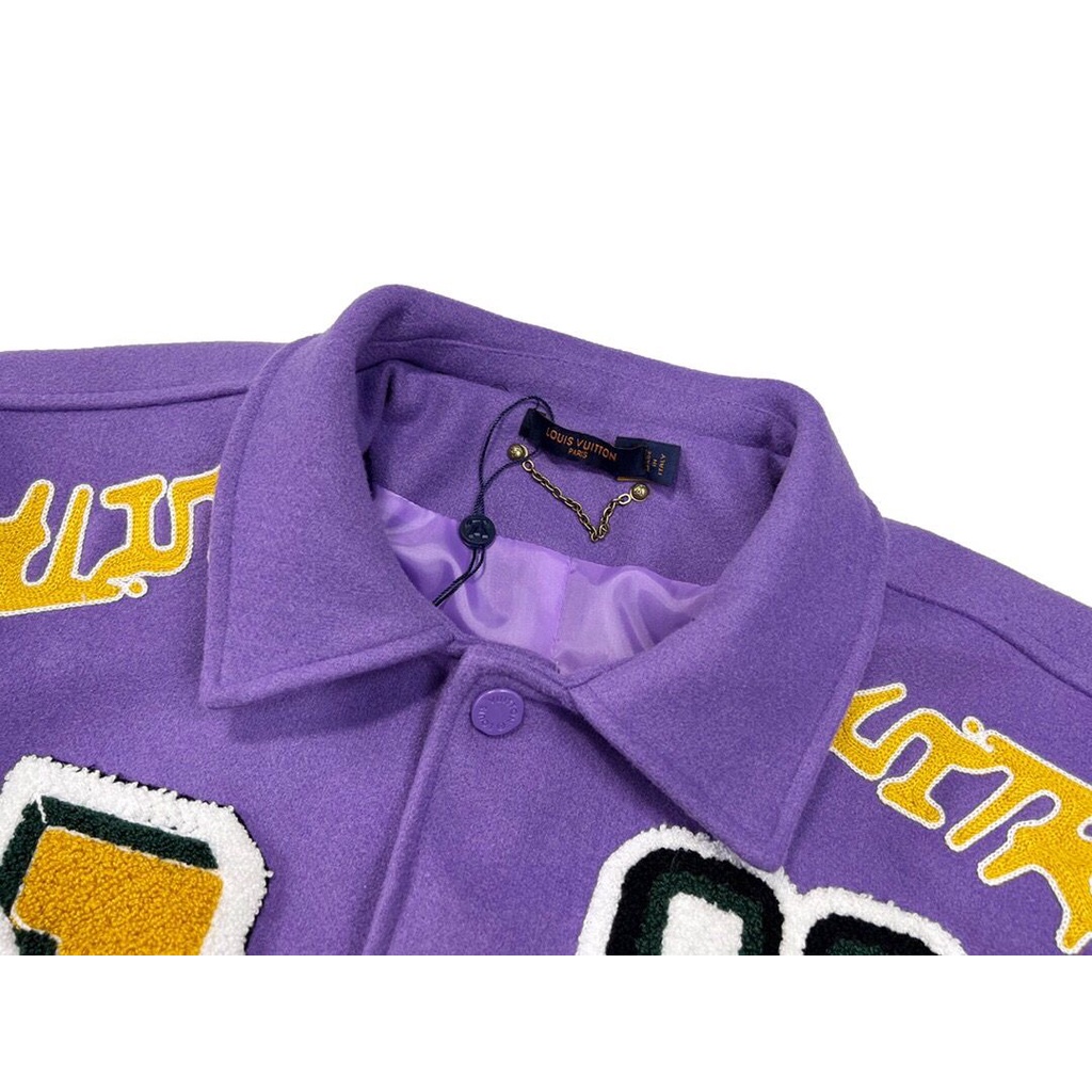Áo Khoác Bóng Chày Louis Vuitton Giữ Ấm Cao Cấp Thời Trang Dành Cho Cả Nam Và Nữ