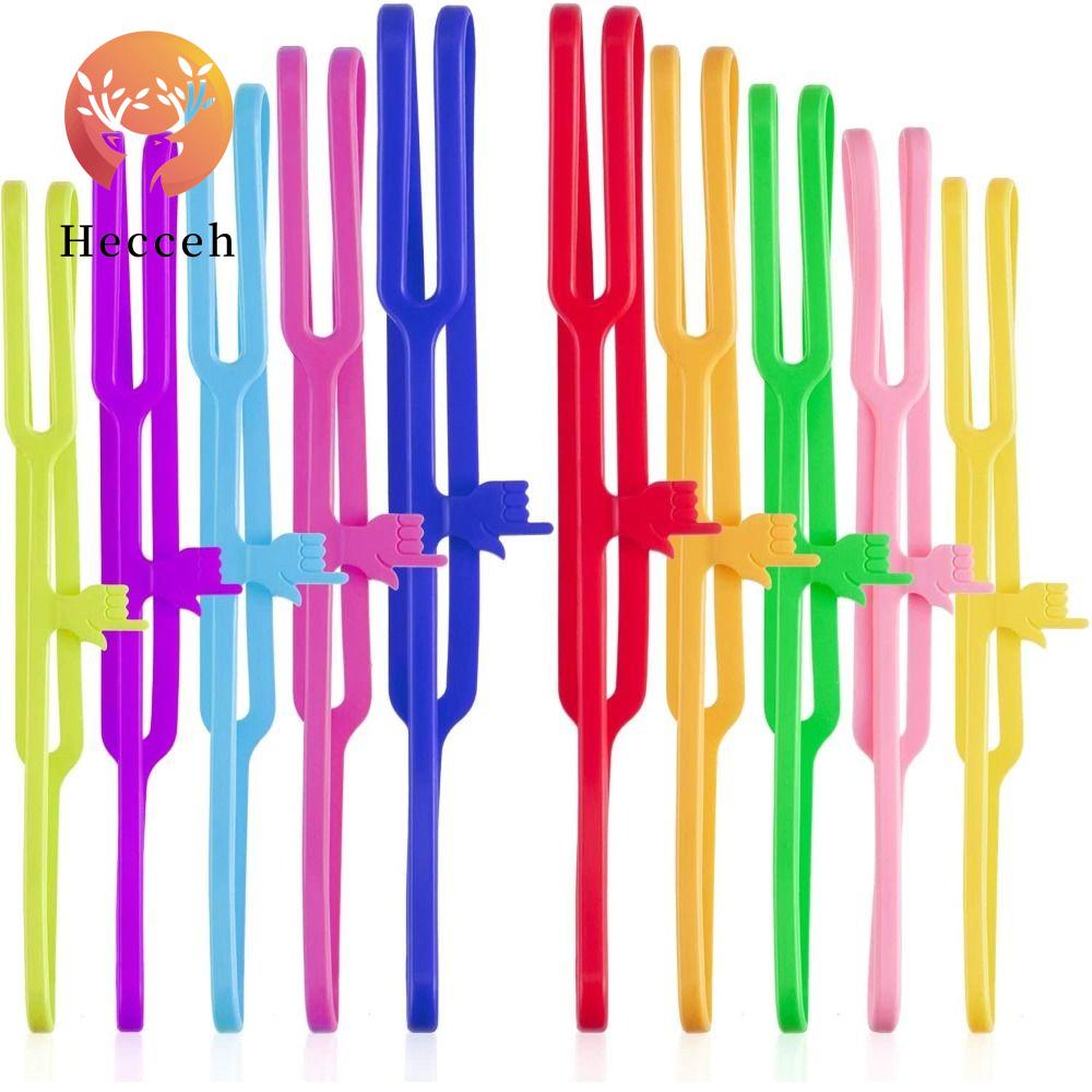 Set 5 Kẹp Đánh Dấu Trang Sách Bằng Silicone Tiện Dụng