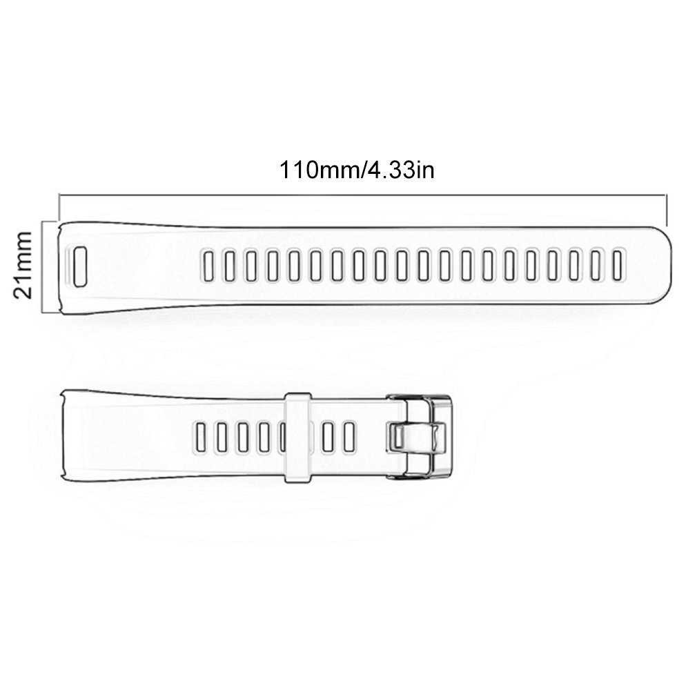 Soft Silicone Smart Bracelet Replacement Strap Watchband For Garmin Vivosmart Hr Fitness  Band Watch Supplies [Q/4]
