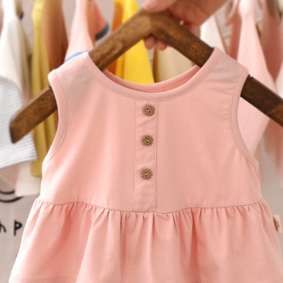 Áo Thun cotton Mỏng Không Tay Phong Cách Hàn Quốc Mới Cho Nữ