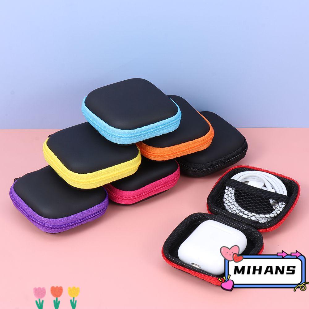 Hộp Đựng Tai Nghe Hình Vuông Bỏ Túi Tiện Dụng