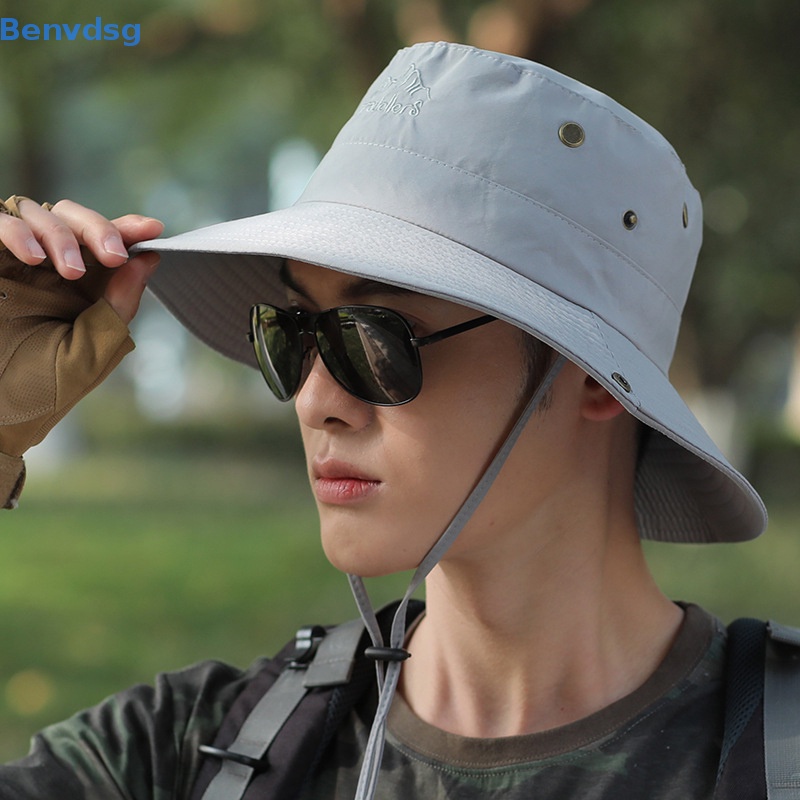 Mũ Bucket Panama Chống Nắng Ngoài Trời Thời Trang Mùa Hè Cho Nam Giới