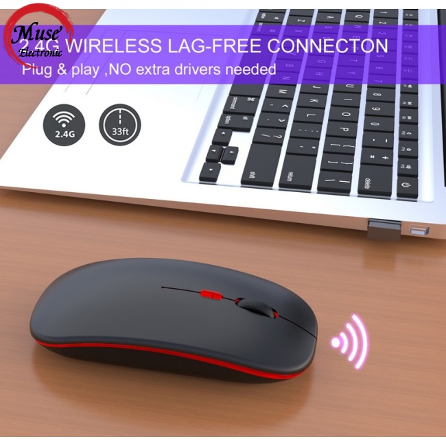 Chuột không dây 2.4GHz 2000DPI