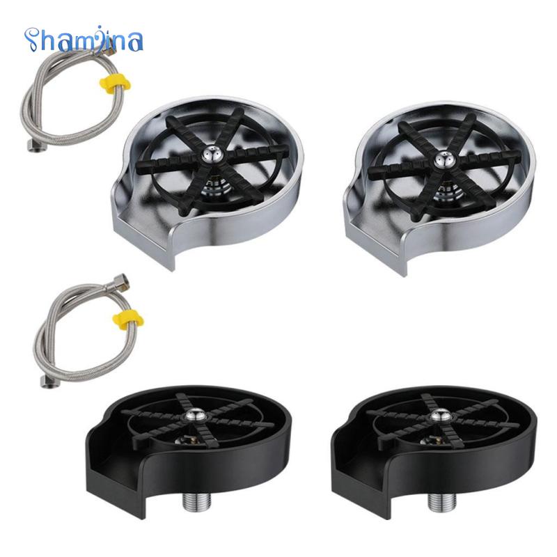 Vòi Nước Rửa Bình Sữa Tự Động Bằng Thủy Tinh Cho Bé Kính, Máy ép tự động kiểu xịt rửa bồn rửa áp lực cao quầy bar quán cà phê trà sữa quầy bar máy rửa cốc gia đình