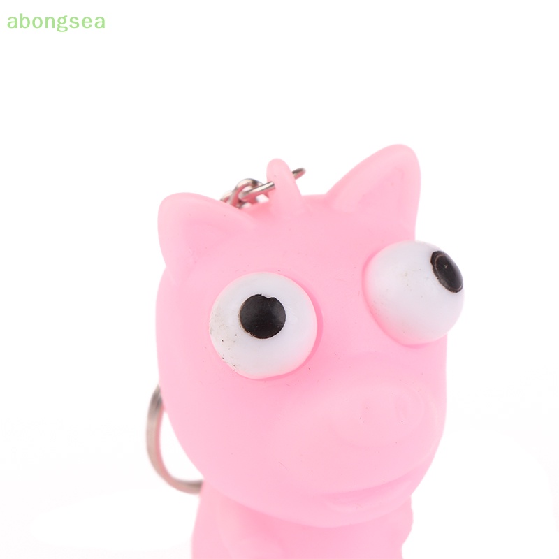 Móc Khóa Hình Thú Squishy Dễ Thương
