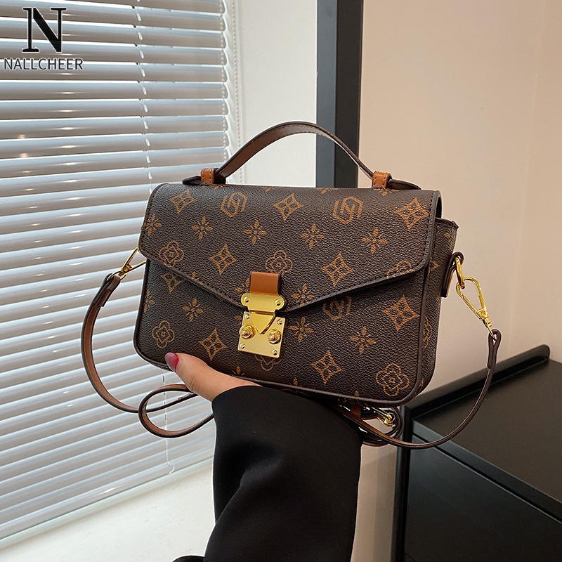 Nuallcheer Túi Xách Đeo Chéo Thời Trang Cao Cấp Phong Cách Retro Cho Nữ