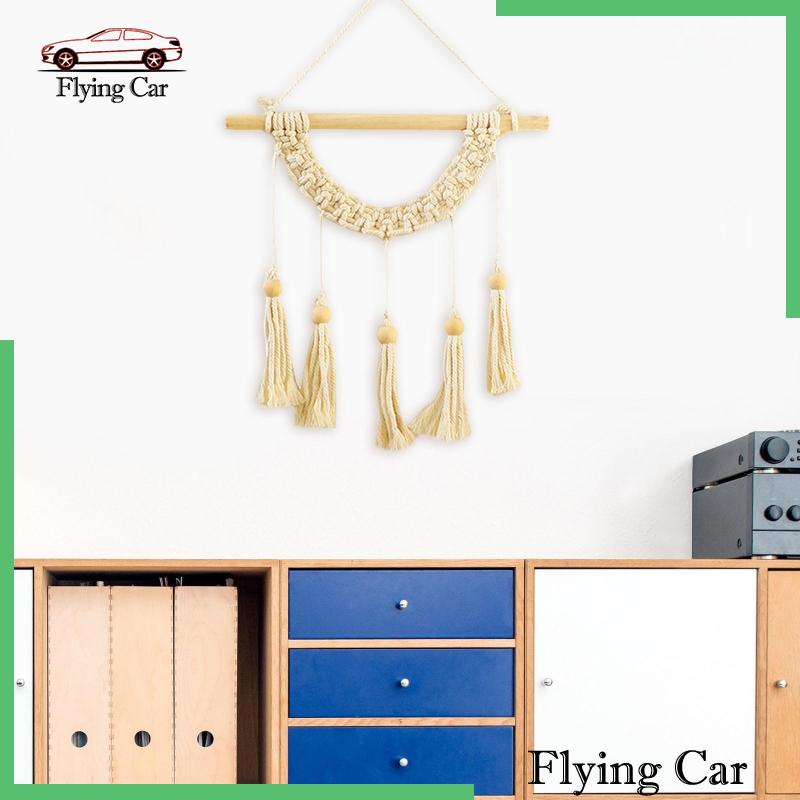 Thảm Dệt Macrame Treo Tường Trang Trí Phong Cách Bohemian 2