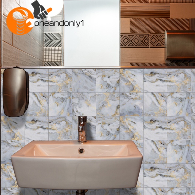 Bộ 10 Miếng Dán Tường Giả Gạch Dùng Trang Trí Nhà Cửa Phong Cách Hiện Đại Diy