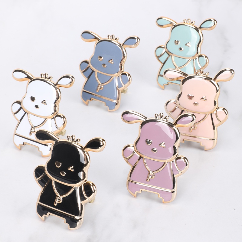 Ốp Điện Thoại Hình Pochacco Hoạt Hình 3D Có Túi Khí Và Dây Đeo Cho iphone