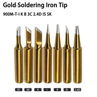 Mũi hàn 7 loại vàng đồng i / is / k / b / 3c / 2.4d / sk 900m-t