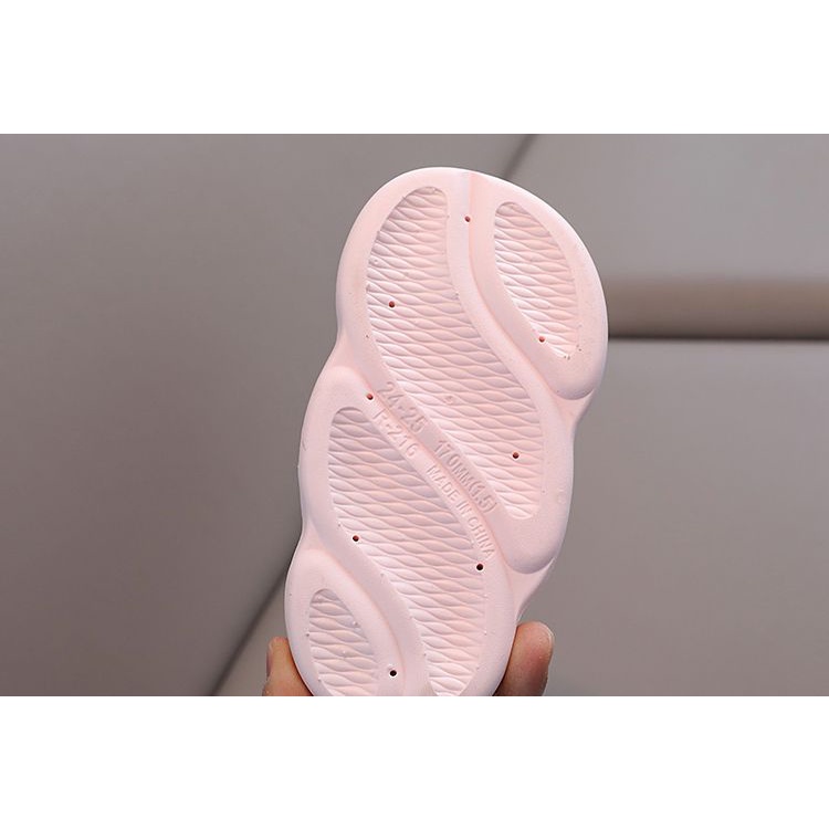 Dép Sandal Gọn Nhẹ Chống Trượt In Họa Tiết Gấu / Thỏ Dễ Thương Thời Trang Mùa Hè Cho Bé Trai Và Gái