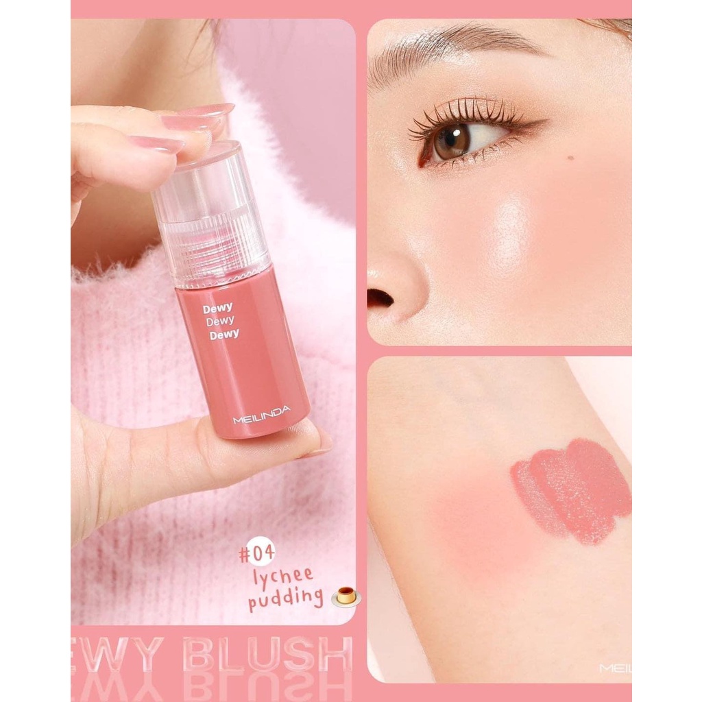 Má Hồng Dạng Kem MEILINDA DEWY BLUSH MC 5092