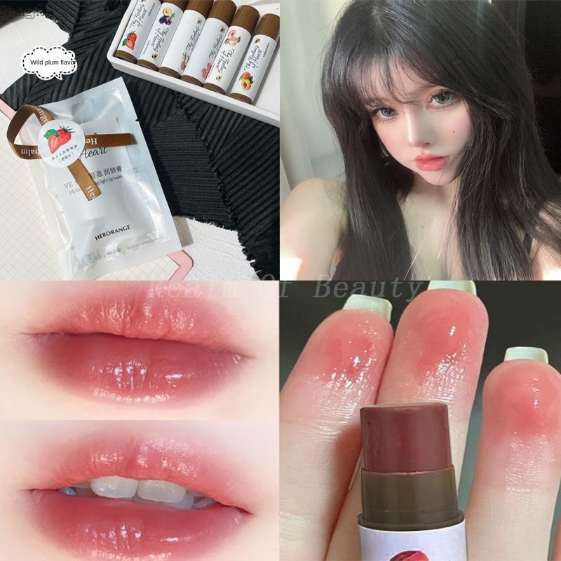 Son Dưỡng Môi  Có Màu Herorange Dưỡng Môi Mềm Mại Căng Mọng Tự Nhiên